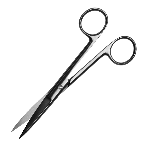 steristat sterile disposable operating scissors straight from american medicals