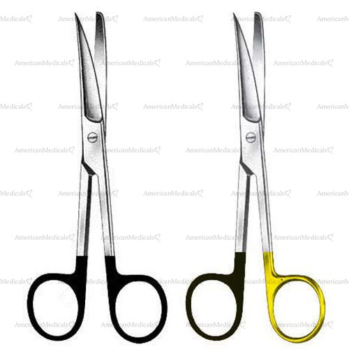 Operating Scissors, Sharp/Blunt Medical Stainless Steel