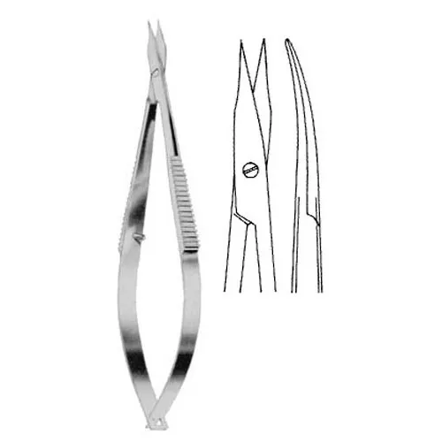 McPherson-Wescott Ophthalmic Scissors - Sharp - American Medicals