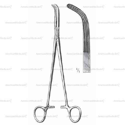 Lahey Gall Duct Forceps - cm (9 1/8") - American Medicals