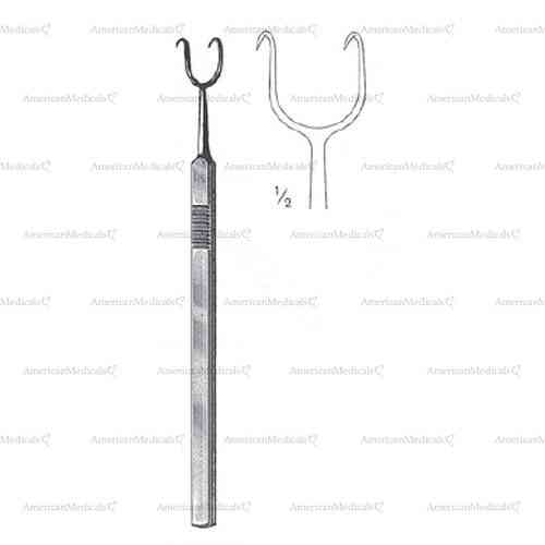 Cottle Nasal Retractor with Sharp Double Hook - 14.5 cm (5 3/4)