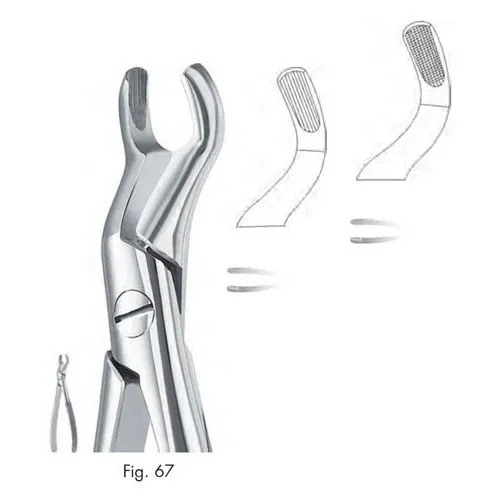 English Pattern Extracting Forceps for Upper Wisdoms - Figure 67
