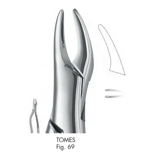 thumbnail interactive-video image 1 of S.S Dental Extracting Forceps 88R – Stainless Steel Surgical Instrument (Atraumatic) 1 of 3