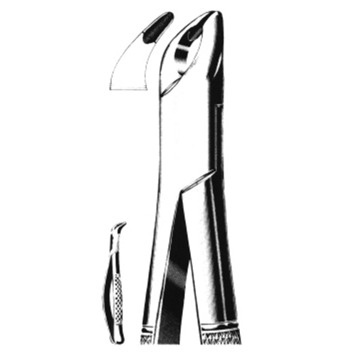 cryer extracting forceps, american pattern - figure 151a