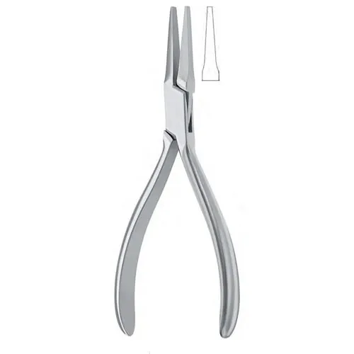 Langbeck Flat Nose Pliers - 15 cm (6 1/8