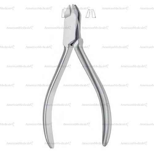 Angle Wire Bending Pliers - Long, 13 cm (5 1/8) - American Medicals