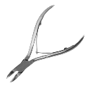 steristat sterile disposable double spring nail nipper delicate straight jaws stainless steel