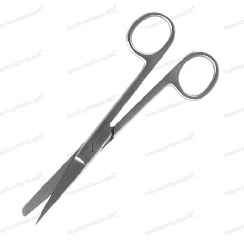 Fine Science Tools Surgical Scissors, Sharp-Blunt (Left-Handed), Stainless