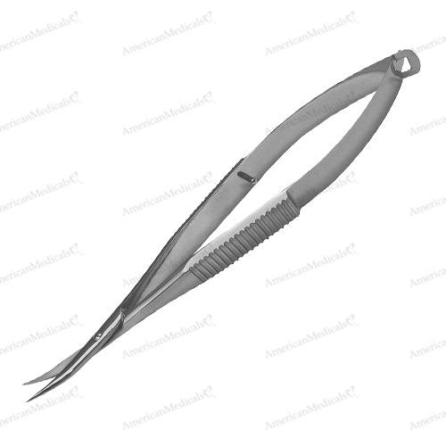 340R 11-125S Westcott Type Stitch Scissors, Gently Curved, Sharp tips,  16.00 mm Blades, Flat Handle, Length 120 mm, Stainless Steel